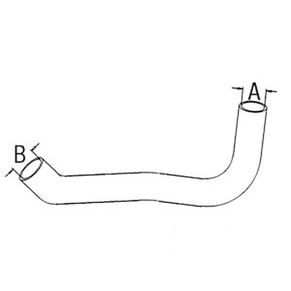 Aftermarket Bottom Radiator Hose 3281311M1 - main